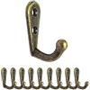 Anawakia 10 ganci appendiabiti vintage da parete con viti
