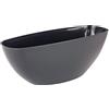 Prosperplast Vaso da fiori 3,8L Coubi 36x15x13,2 cm, Antracite