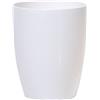Prosperplast Vaso da fiori 1,5L Coubi 13,2x13,2x16 cm, Bianco