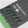 Dongbory 6 pezzi accessori per la pesca alla carpa impianto per capelli amo da pesca set pronto legato rigging con lenza boilie gancio per attrezzatura per carpa