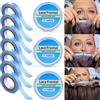Nunify Nastro per sistema capillare Nastro per camminatore doppio lato Nastri per estensione dei capelli ultra resistenti per chiusura in pizzo 0,8 cm 3 metri / rotolo Colla per parrucca anteriore in pizzo
