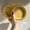 NONE Stampi in silicone per sottobicchieri rotondi a bolle per vassoio portaoggetti per gioielli epossidici fai-da-te, vassoio in gesso, cuscinetto per tazza di cemento, stampo in resina per iniezione
