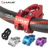 LUNJE Attacco manubrio bici MTB CNC Power Short 45mm Ponte bicicletta da montagna 25.4/31.8mm Tubo ciclismo Stelo Riser Table
