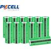 Pkcell Batteria ricaricabile Ni-MH da 12 pezzi 2/3 AAA 400mAh 2/3AAA pulsante superiore per luce solare a LED