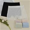 NONE 1pc biancheria intima boxer ultrasottile estiva in seta di ghiaccio da donna mutandine a vita alta senza cuciture pantaloni corti di sicurezza femminili ad asciugatura rapida taglie forti