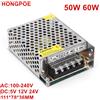 HONGPOE DC5V 12V 24V 2A 2.5A 4A 5A 8A 10A 50W 60W 100W 120W Interruttore LED Trasformatori di Alimentazione Adattatore LED Strip AC DC 100-240