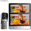 TMEZON Videocitofono a 4 fili, citofono con campanello, citofono con fotocamera, display a colori da 7", 120 ° Telecamera ad ampia vista