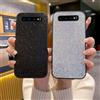 NONE Glitter The Starlit Sky Twinkle Brightly Custodia in pelle TPU per Samsung Galaxy S10 4G 5G S10 Plus Lite Cover posteriore morbida