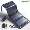 SNQP Pannello solare pieghevole a 4 pieghe da 100 W Pannelli solari portatili da 20 W/h Caricatore rapido USB 5 V CC Alimentatore mobile per pannello solare a tempo intero
