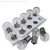 SHIDWJ 【M】4/10PCS Lampada di retromarcia Lampadina gialla DC12V Lampada di segnalazione Indicatori di direzione per auto S25 1156 1141 BA15S Lampadina alogena per auto