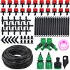 NONE Kit sistema di irrigazione microgoccia 5-20M, gocciolatori e ugelli regolabili per kit di irrigazione per piante da giardino, patio