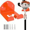 NONE Organizzatore per garage Trimmer Rack Attrezzo elettrico da giardino Appendiabiti Weed Whackers Supporto a parete per tagliaerba Siepe Attrezzo da giardino Nuovo