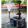 NONE Pompa per Acqua da Giardino con Fontana a Cascata, Filtro per Laghetto, Ossigenatore per Laghetto, Decorazione Paesaggistica