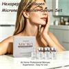 VIARELINE Set Skincare con Essenza Antirughe al Collagene e Rullo Microneedle 0.25mm per Idratazione, Rassodamento, Pulizia dei Pori e Levigatura della Pelle