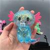 schylling Salamandra Colorata in Maltosio, Giocattoli Antistress, Squishy in Zucchero di Malto, Axolotl Elastico, Divertente Giocattolo da Spremere, Articoli per Feste di Compleanno, Regalo Anti-Ansia