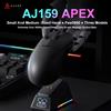 Ajazz Mouse da Gaming AJAZZ AJ159 APEX Tri-Modalità Wireless con Sensore PAW3950 8K, Bassa Latenza, Base di Ricarica Personalizzabile, Leggero per PC Gamer