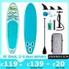 funwater Nuovo 2026 Tavola da Stand Up Paddle Gonfiabile 11'6" (350x90x15CM) SUP Funwater Antiscivolo per Sport Acquatici con Accessori