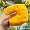 NONE Nuovo Giocattolo Gigante a Forma di Formaggio da Spremere, Squishy Antistress Extra Large, Giocattolo Modellabile a Lenta Risalita, Palla Antistress per Adulti, Regalo