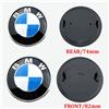BMW Emblema Logo Auto 82mm 74mm per Cofano Anteriore e Bagagliaio Posteriore BMW M E46 E36 E34 F10 E90 F30 E60 F30 E53 E30 E92 E87 X1 X3 X5 M3