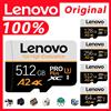 Lenovo Scheda di Memoria Micro TF/SD Lenovo ad Alta Velocità 256GB 128GB 512GB 16GB 32GB 64GB per Cellulari, Fotocamere, Tablet, PC, Computer Portatili