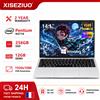 XISEZIUO Laptop 14.1 Pollici con Display FHD IPS, Processore Intel Pentium N3710, 12GB RAM 256GB SSD, Computer Portatile Windows 10, PC Portatile per Studenti, Apprendimento Online, Lavoro d'Ufficio, Laptop