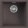 Elleci Lavello Elleci Incasso 1 vasca 45,6x45,6 Zen 102 Keratek Cocoa LKZ10287