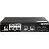 QNAP QNAP QSW-M2106R-2S2T switch di rete Gestito L2 10G Ethernet (100/1000/10000) 1U Nero QSW-M2106R-2S2T