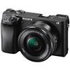 SONY - Alpha 6300 Nero Sensore CMOS 24.2 megapixel Display 3' Filmati Ultra HD 4K + Obiettivo PowerZoom 16-50 mm - SPEDIZIONE GRATUITA
