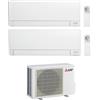 Mitsubishi Electric Climatizzatore Condizionatore Mitsubishi Electric Dual Split Inverter Linea Plus Serie Msz-Ay 7000+7000 Btu Con Mxz-2f42vf Wi-F