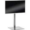 CLP Supporto TV CLP universale per 55, 65 e 75 pollici, VESA da 100x100 a 600x400, squadrato in acciaio inossidabile