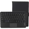 Garosa Tastiera touchpad Bluetooth da 7/8 pollici con 75 ore di autonomia della batteria e custodia protettiva per Android/iOS/Windows