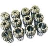 LAXALO 12 pezzi/set pinza a molla CNC ER20, kit pinza di bloccaggio in acciaio al carbonio da 1/8 a 1/2 pollice for incisione al tornio
