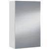 Fores Specchiera Da Bagno 40 Cm 1 Anta Con Ripiani Modulare Bianco Lucido