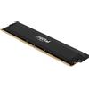 Crucial Pro OC DDR5-6400 UDIMM Blk (6400 MHz), Memoria RAM, Nero