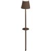 Zafferano Poldina Pro LED lampada con picchetto Corten