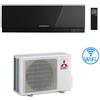 Mitsubishi Climatizzatore Condizionatore Mitsubishi Kirigamine Zen Wifi Nero MSZ-EF42VGKB 15000 BTU INVERTER classe A++ /A++ NOVITÁ