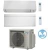 Climatizzatore GARANZIA ITALIA Daikin Perfera All Seasons + Stylish Bianco Wifi Dual Split Inverter 9000 + 15000 BTU con U.E. 2MXM50A9 Classe A+++/A++ NOVITÀ