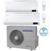 Samsung Climatizzatore Condizionatore Samsung WINDFREE AVANT R32 Wifi Dual Split Inverter 7000 + 12000 BTU con U.E. AJ052TXJ3KG/EU NOVITÁ Classe A+++/A++