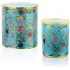 Ortigia Florio - Candela Decorata con Cera Celeste e Essenze di Fiori Siciliani 150 Gr