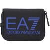 EA7 Emporio Armani Portafoglio grande con zip-around e anello Logo Series 2450553R910 8033995807554 - UNICA Nero Blu UNICA