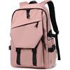 smallrun Zaini Scuola Teen Zaini Scuola Leggero Tipo Casual Zaino Computer Portatile Lavoro multiuso, Rosa, M