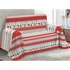 SpazioTessile Teli Arredo Copritutto Copridivano Copriletto Montagna Rosso 0P Panama Cotone (Dream, 160x280)
