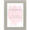 Alison Kingsgate Cornice portafoto moderna, formato A4, in legno ingegnerizzato, con parte anteriore in plexiglas infrangibile, ideale per poster, certificati e opere d'arte, colore: grigio chiaro