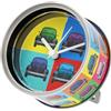 BRISA VW Collection - Maggiolino Orologio da Tavolo Magnetico MyClock