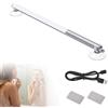 GOEDCH 36 cm Lampada da trucco a LED portatile con ventosa: 3 modalità e livello 10 dimmerabile lampada da trucco con cavo di ricarica USB, luce per trucco a LED per camera da letto, bagno