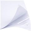 BENECREAT 20PCS Foglio A5 Fogli Adesivi Biadesivi Strato Sandwich Bianco Nastro Autoadesivo con Nastro Biadesivo per Carta da Regalo Carta Artigianale Carta Fatta A Mano, 21x14.5cm