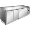 Tavolo refrigerato 4 porte con alzatina classe energetica A -2°/+8° C | 223 x 70 x 96 cm