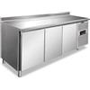 Tavolo refrigerato 3 porte con alzatina classe energetica A -2°/+8° C | 179,5 x 70 x 96 cm