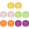 QUARKZMAN 10 Pz Copricapo Per Pedali Chitarra 3/8 Multicolore | Tappi Pulsanti Pedale Copricapo Plastico Per Pulsanti Pedali Effetti Chitarra