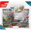 Cartemagic Pokemon Scarlatto e Violetto Crepuscolo Mascherato 3 Bustine più carta singola Snorlax versione Italiano